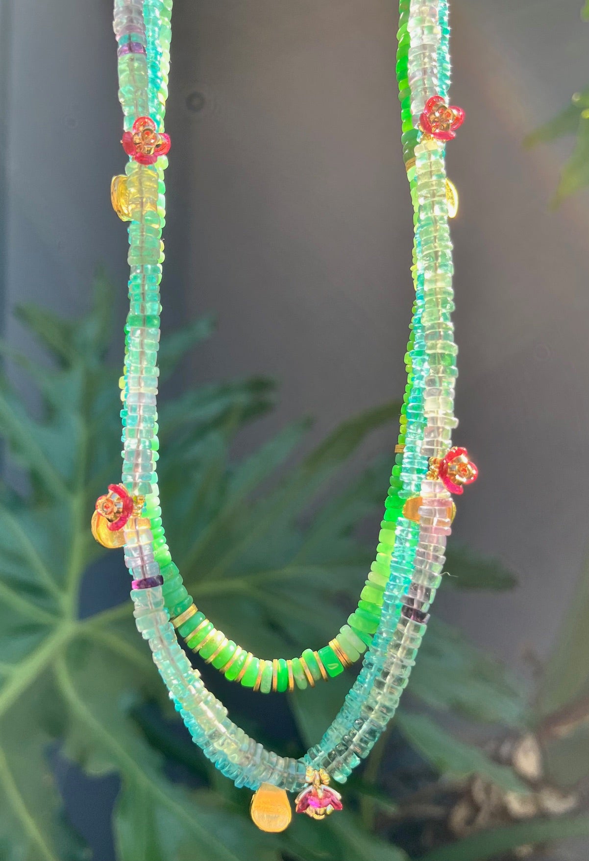 Turquoise Waters Collar Necklace