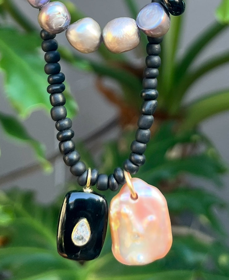 Pearl Noir Necklace