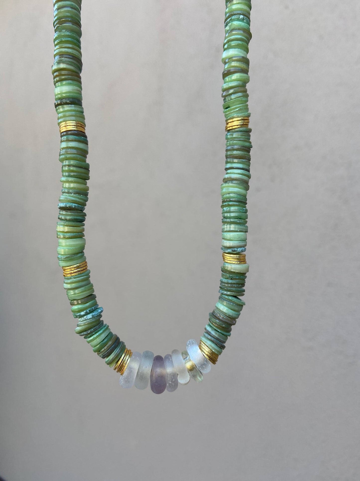 Garden Boheme Collar Necklace in Ivory