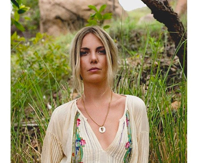 Coin & Stone Charm Necklace