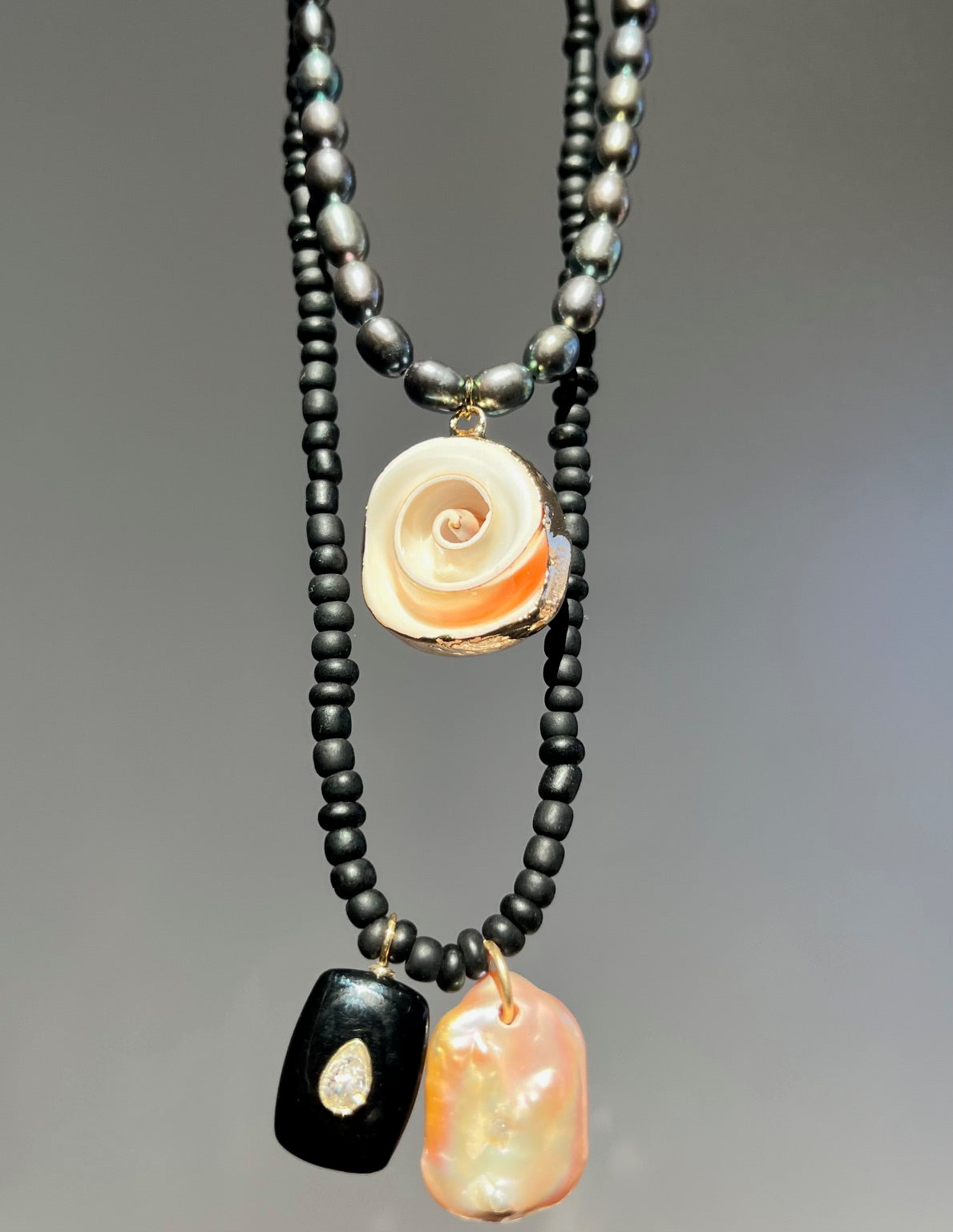Pearl Noir Necklace