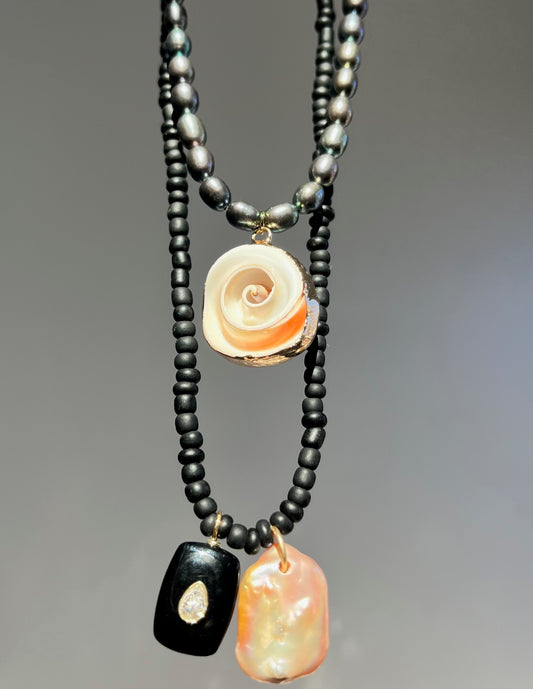 Pearl Noir Necklace