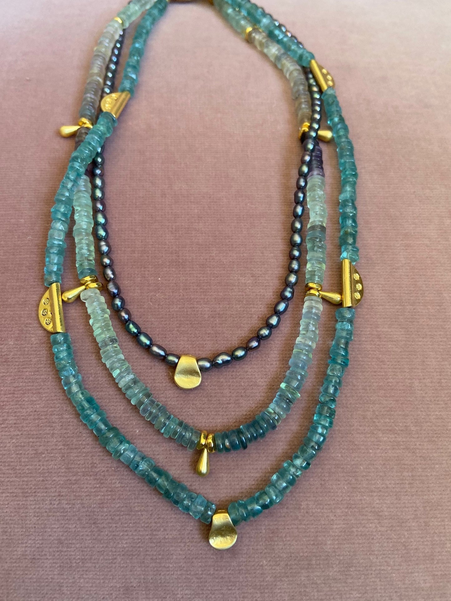 Turquoise Waters Collar  Necklace